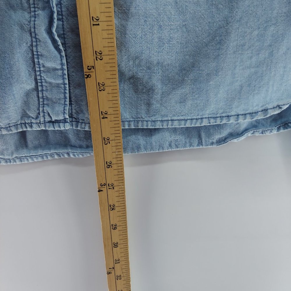 Old Navy Classic Chambray Button Front Shirt - image 6